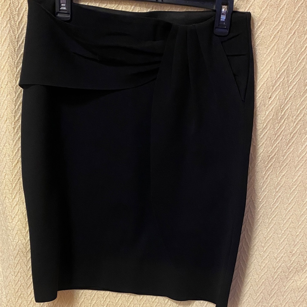 Carlisle Black Pencil Skirt